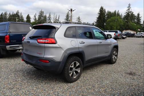 Billet Silver Metallic Clearcoat 2015 Jeep Cherokee Trailhawk
