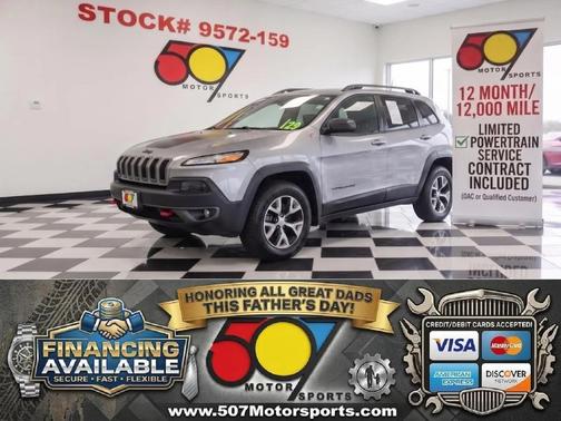 Billet Silver Metallic Clearcoat 2015 Jeep Cherokee Trailhawk