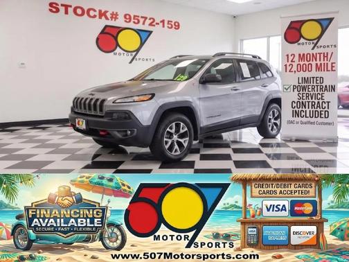 Billet Silver Metallic Clearcoat 2015 Jeep Cherokee Trailhawk