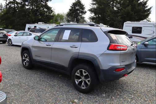 Billet Silver Metallic Clearcoat 2015 Jeep Cherokee Trailhawk