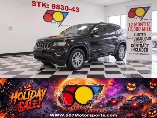 Brilliant Black Crystal Pearlcoat 2014 Jeep Grand Cherokee Laredo