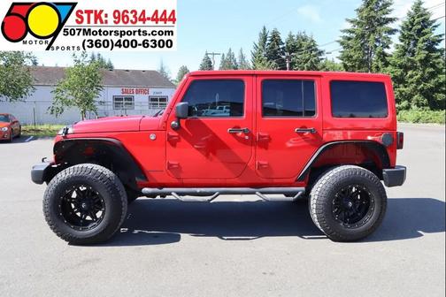 Firecracker Red Clear Coat 2015 Jeep Wrangler X