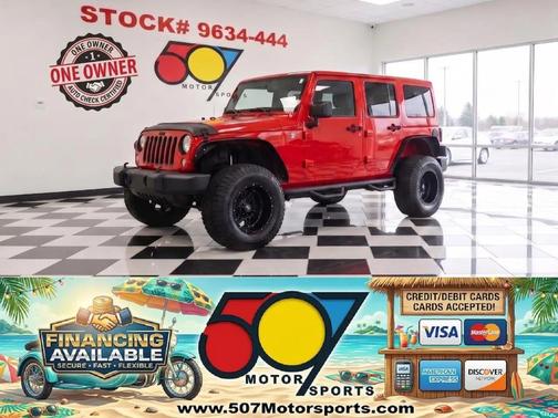 Firecracker Red Clear Coat 2015 Jeep Wrangler X