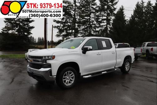 White 2019 Chevrolet Silverado 1500 LT