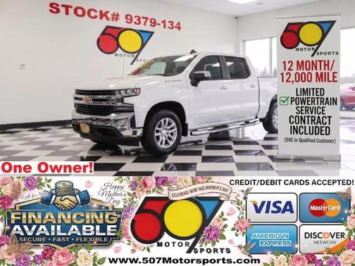 White 2019 Chevrolet Silverado 1500 LT