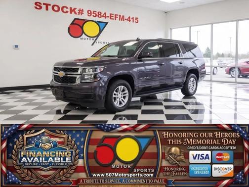 Gray 2016 Chevrolet Suburban LS