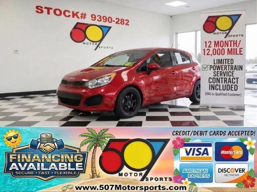 Signal Red 2012 Kia Rio5 LX