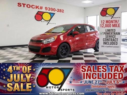 Signal Red 2012 Kia Rio5 LX