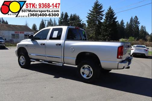 Bright Silver Metallic Clearcoat 2006 Dodge Ram 2500 Laramie Quad Cab