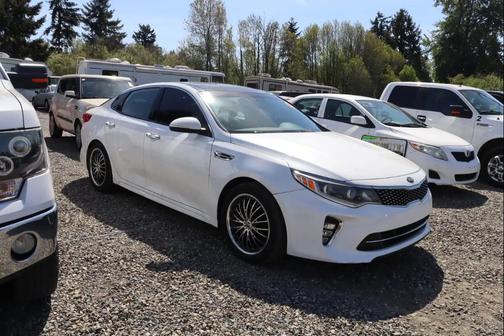 Snow White Pearl 2016 Kia Optima EX