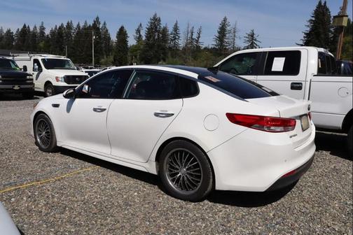 Snow White Pearl 2016 Kia Optima EX