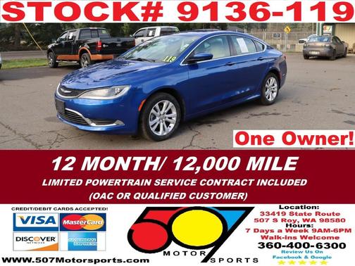 2016 Chrysler 200 Limited