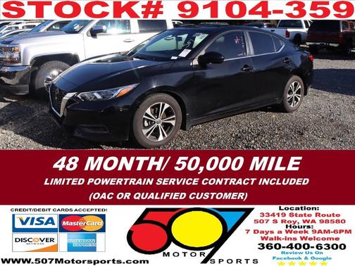 2021 Nissan Sentra SV