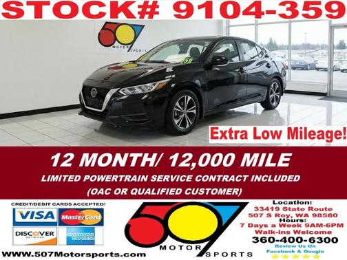 2021 Nissan Sentra SV