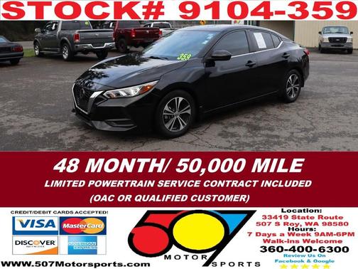 2021 Nissan Sentra SV