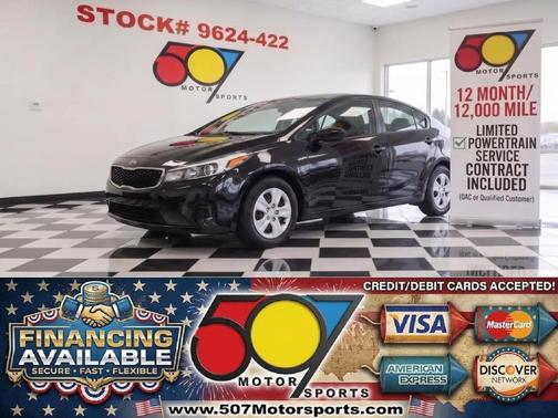 Aurora Black 2017 Kia Forte LX