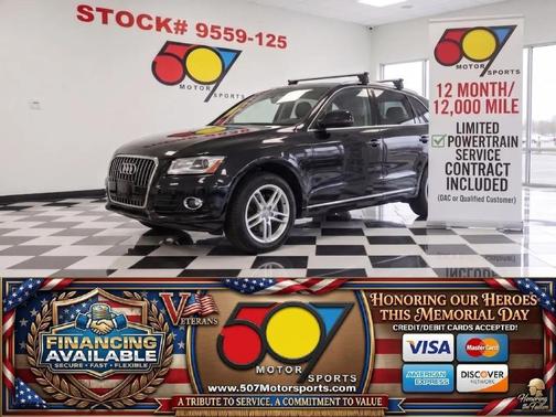 Black 2016 Audi Q5 2.0T Premium Plus