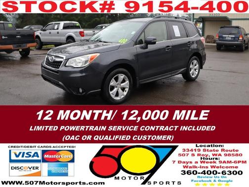 2014 Subaru Forester 2.5i Touring