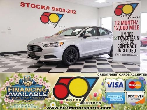 Ingot Silver 2015 Ford Fusion S