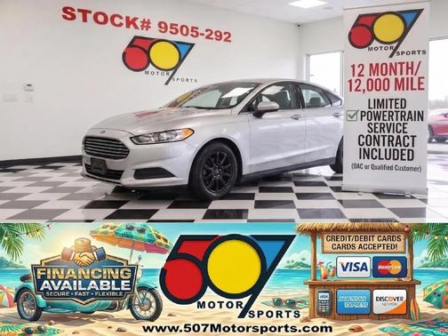 Ingot Silver 2015 Ford Fusion S