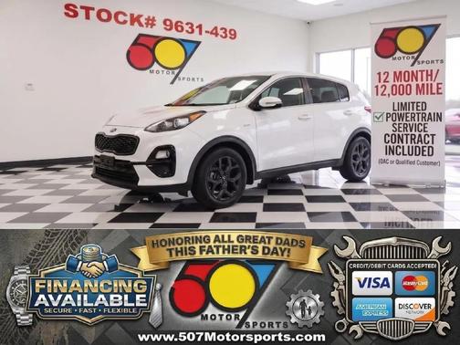 Snow White Pearl 2020 Kia Sportage S
