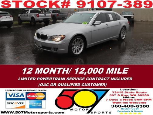 2006 BMW 750 Li
