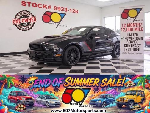 Black 2014 Ford Mustang V6