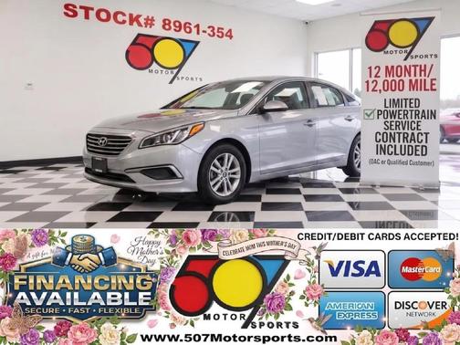 Shale Gray Metallic 2017 Hyundai SONATA SE
