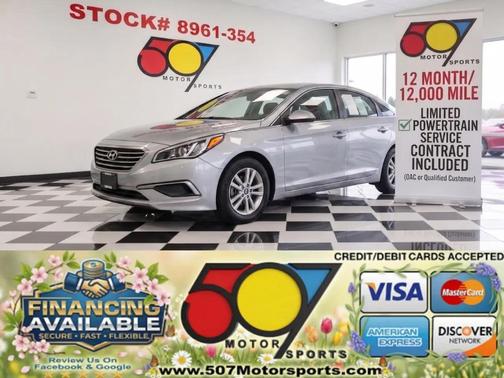 Shale Gray Metallic 2017 Hyundai SONATA SE