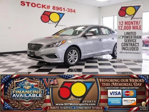 Shale Gray Metallic 2017 Hyundai SONATA SE