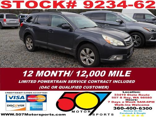 2011 Subaru Outback 2.5 i Premium