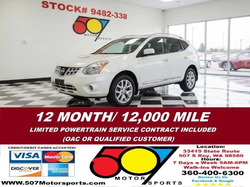 2013 Nissan Rogue SV w/SL Pkg