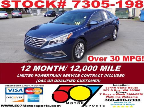 2015 Hyundai SONATA SE