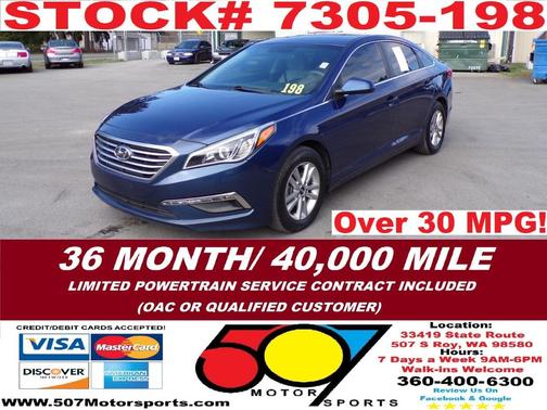 2015 Hyundai SONATA SE