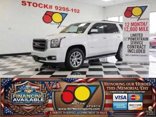 White 2015 GMC Yukon SLT