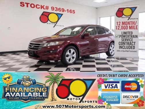 Burgundy 2012 Honda Crosstour EX-L