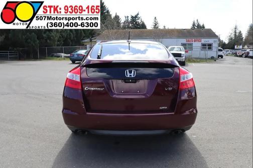 Burgundy 2012 Honda Crosstour EX-L