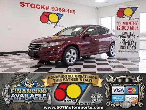 Burgundy 2012 Honda Crosstour EX-L