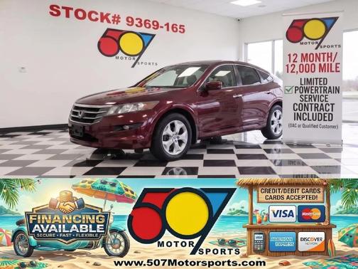 Burgundy 2012 Honda Crosstour EX-L