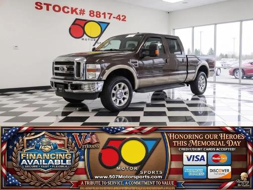 Pueblo Gold Clearcoat Metallic 2008 Ford F-350 Lariat