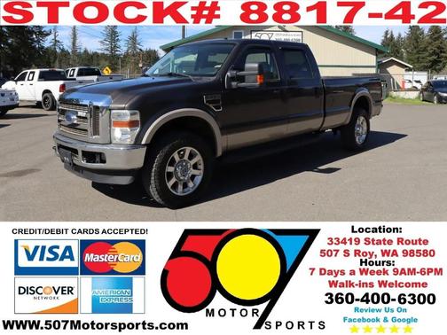 Pueblo Gold Clearcoat Metallic 2008 Ford F-350 Lariat
