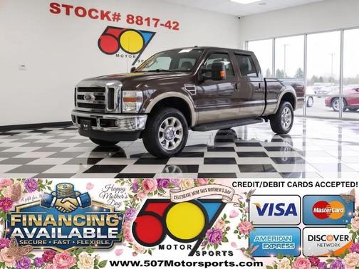 Pueblo Gold Clearcoat Metallic 2008 Ford F-350 Lariat