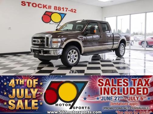 Pueblo Gold Clearcoat Metallic 2008 Ford F-350 Lariat