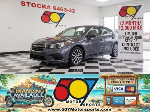 Magnetite Gray Metallic 2018 Subaru Legacy Premium