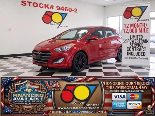 Geranium Red 2016 Hyundai Elantra GT Base