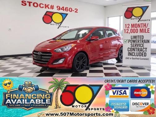 Geranium Red 2016 Hyundai Elantra GT Base