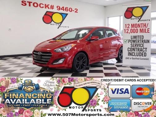 Geranium Red 2016 Hyundai Elantra GT Base