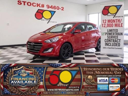 Geranium Red 2016 Hyundai Elantra GT Base