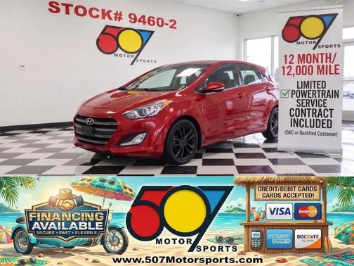Geranium Red 2016 Hyundai Elantra GT Base