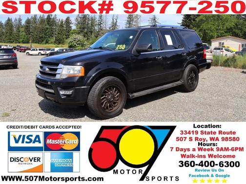Shadow Black 2017 Ford Expedition Limited